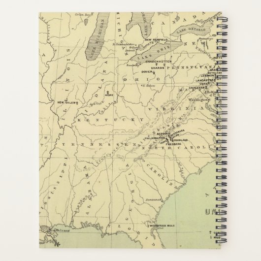 VS, Canada Planner (Achterkant)