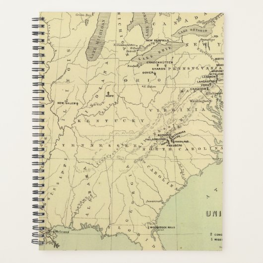 VS, Canada Planner (Voorkant)