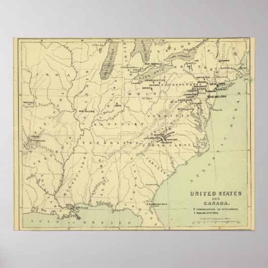 VS, Canada Poster (Voorkant)