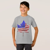 VS Canada T-Shirts Canada US Kids Shirts Hoodies (Voorkant volledig)