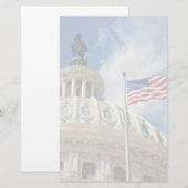 VS, Colombia, Washington DC, Capitol Building Briefpapier (Voorkant / Achterkant)