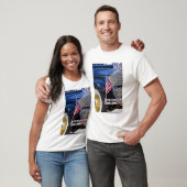 VS, Colorado, Frisco. Oude Packard auto T-shirt (Unisex)