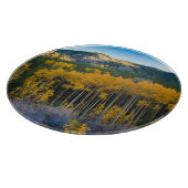 VS, Colorado. Heldergele spens in Rockies Snijplank (Hoek)