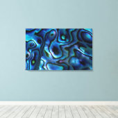 VS, Colorado, Lafayette. Abalone schelp Canvas Afdruk (Insitu (Houten vloer))