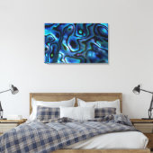 VS, Colorado, Lafayette. Abalone schelp Canvas Afdruk (Insitu (Slaapkamer))