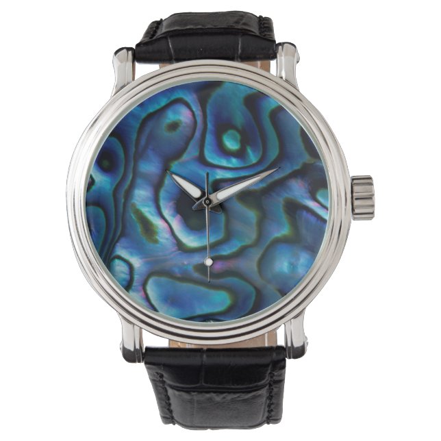 VS, Colorado, Lafayette. Abalone schelp Horloge (Voorkant)