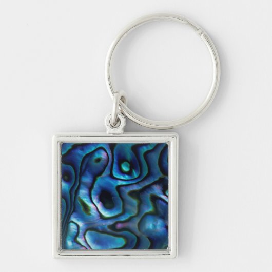VS, Colorado, Lafayette. Abalone schelp Sleutelhanger (Voorkant)