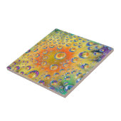 VS, Colorado, Lafayette. Water belletjes op glas 2 Tegeltje (Zijkant)