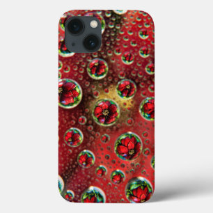 VS, Colorado, Lafayette. Waterbellen op glas 3 Case-Mate iPhone Case