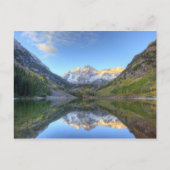 VS, Colorado, Maroon Bells-Snowmass Briefkaart (Voorkant)