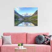 VS, Colorado, Maroon Bells-Snowmass Canvas Afdruk (Insitu (Woonkamer))