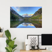 VS, Colorado, Maroon Bells-Snowmass Poster (Thuiskantoor)
