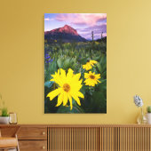 VS, Colorado, Mt. Crested Butte Canvas Afdruk (Insitu (Woonkamer))