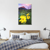 VS, Colorado, Mt. Crested Butte Canvas Afdruk (Insitu (Slaapkamer))