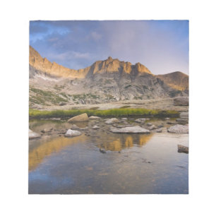 VS, Colorado, Rocky Mountain NP. Onweerswolken Notitieblok