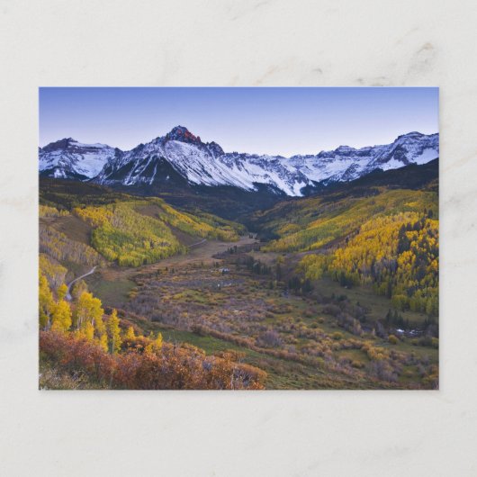 VS, Colorado, Rocky Mountains, San Juan Briefkaart (Voorkant)
