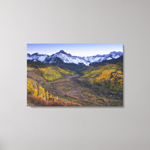VS, Colorado, Rocky Mountains, San Juan Canvas Afdruk