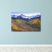 VS, Colorado, Rocky Mountains, San Juan Canvas Afdruk (Insitu (Houten vloer))