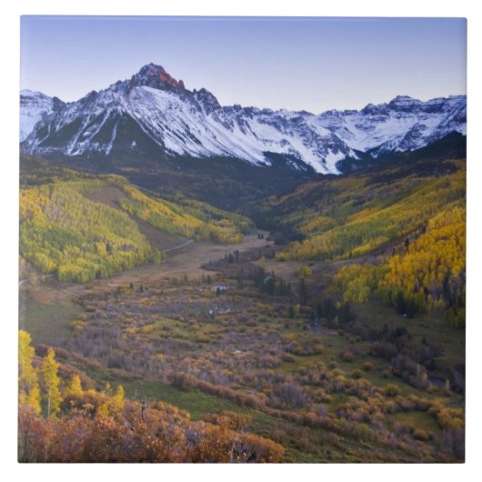 VS, Colorado, Rocky Mountains, San Juan Tegeltje (Voorkant)