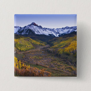 VS, Colorado, Rocky Mountains, San Juan Vierkante Button 5,1 Cm