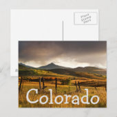 VS, Colorado, San Juan Mountains Briefkaart (Voorkant / Achterkant)