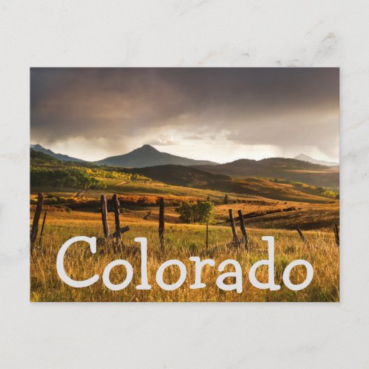 VS, Colorado, San Juan Mountains Briefkaart (Voorkant)
