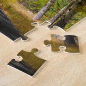 VS, Colorado. Weg geflankeerd door espes Legpuzzel (Zijkant)