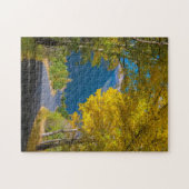 VS, Colorado. Weg geflankeerd door espes Legpuzzel (Horizontaal)