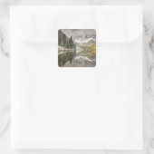 VS, Colorado, White River National Forest, Vierkante Sticker (Tas)