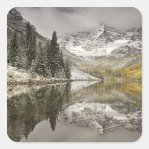 VS, Colorado, White River National Forest, Vierkante Sticker