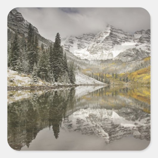 VS, Colorado, White River National Forest, Vierkante Sticker (Voorkant)