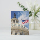 VS, Columbia, Washington DC, Capitol Building Briefkaart (Staand voorkant)