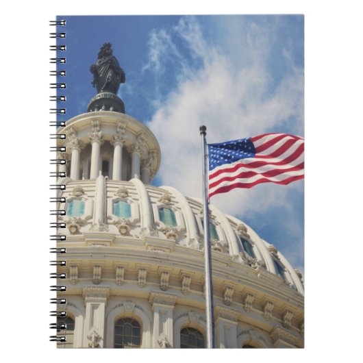 VS, Columbia, Washington DC, Capitol Building Notitieboek (Voorkant)