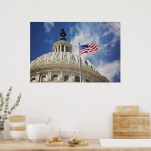 VS, Columbia, Washington DC, Capitol Building Poster (Keuken)