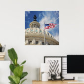 VS, Columbia, Washington DC, Capitol Building Poster (Thuiskantoor)