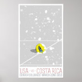 VS/Costa Rica Poster (Voorkant)