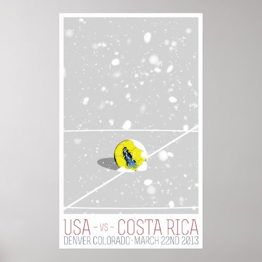VS/Costa Rica Poster (Voorkant)