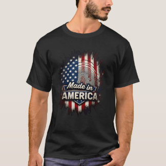 VS de hele dag | Patriottisch T-shirt van 4 juli |