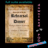 VS Declaration Independence Amazing Parchment Kaart