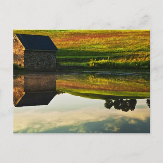 VS, Delaware, Wilmington. Steenschuur aan de rand Briefkaart (Voorkant)