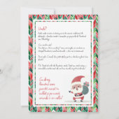 VS diaspora Masa de Craciun Uitnodiging (Achterkant)