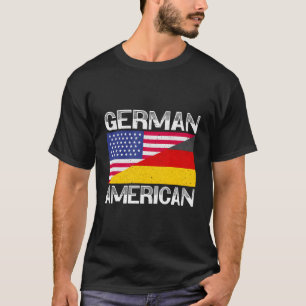 VS Duitsland Vlag Duits Amerikaans Von Steuben Dag T-shirt