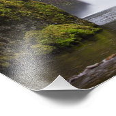 VS, Eagle Creek, Columbia Gorge, Oregon. 3 Foto Afdruk (Hoek)