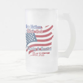 VS Een natie onder de Gods Stein-Mok Matglas Bierpul