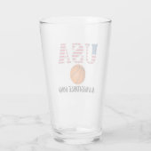 VS en basketbal: een onverslaanbare band! Glas (Achterkant)