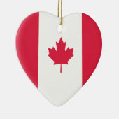 VS- en Canada-vlag Heart Ornament (Rechts)