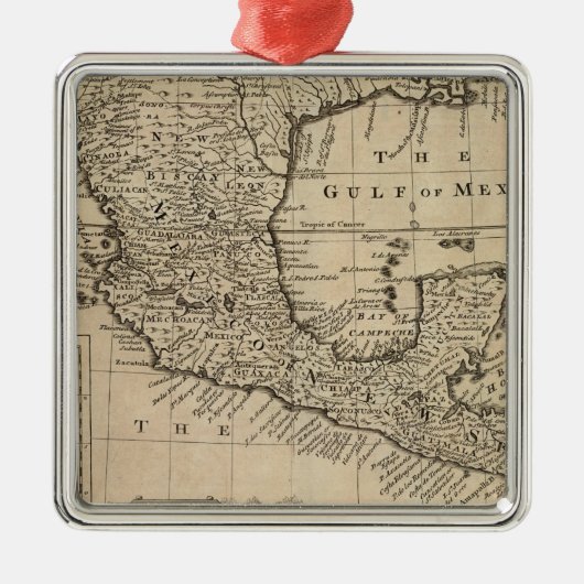 VS en Mexico Metalen Ornament (Voorkant)