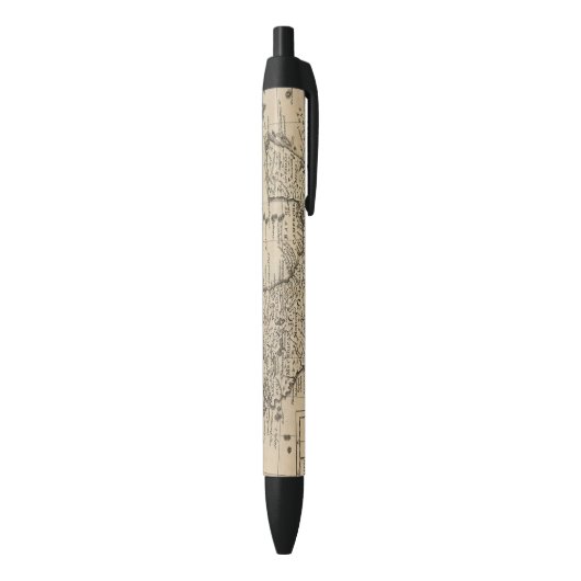 VS en Mexico Zwarte Inkt Pen (Achterkant (Verticaal))
