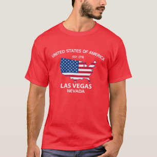 VS EST. 1776 LAS VEGAS NEVADA CITY T-SHIRT