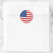 VS Fisheye Vlag Sticker (Tas)